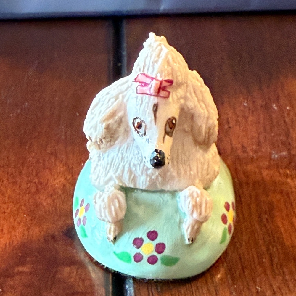 Basil Matthews signed poodle rare vintage